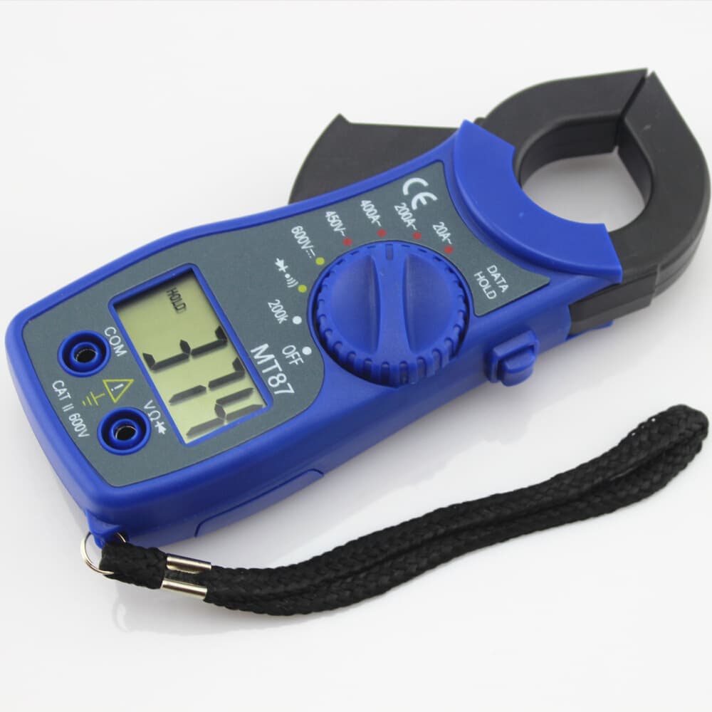 Digital clamp meter digital hook meter digital ammeter CLAMP METER outlet neutral MT87