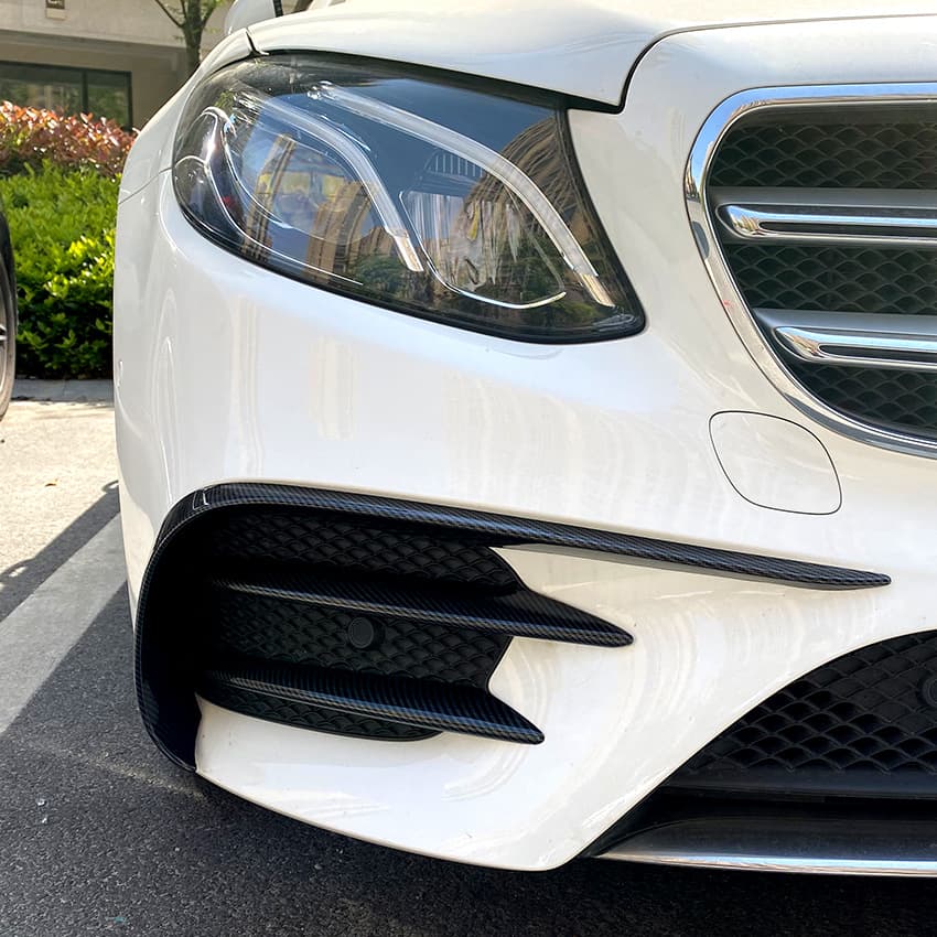 Front Bumper Amg Style Blade For Mercedes-benz E-class W213 2016-2020 E200 260 300 Modification
