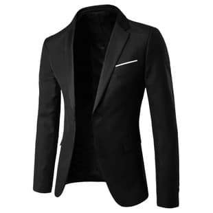 Trendy Autumn Jacket for Middle-Aged Men Casual Blazer Business Suit New Style