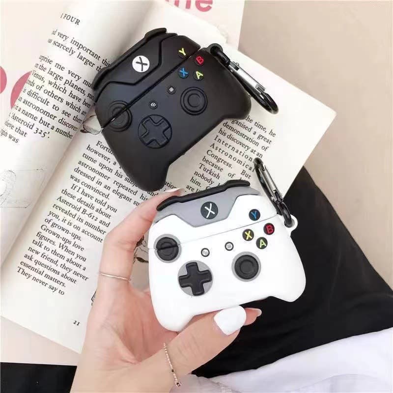 Creative Cartoon Game Console Handle AirPods 3rd Gen Wireless Bluetooth Earbuds Protective Case Compatible with Apple Pro 2 Case