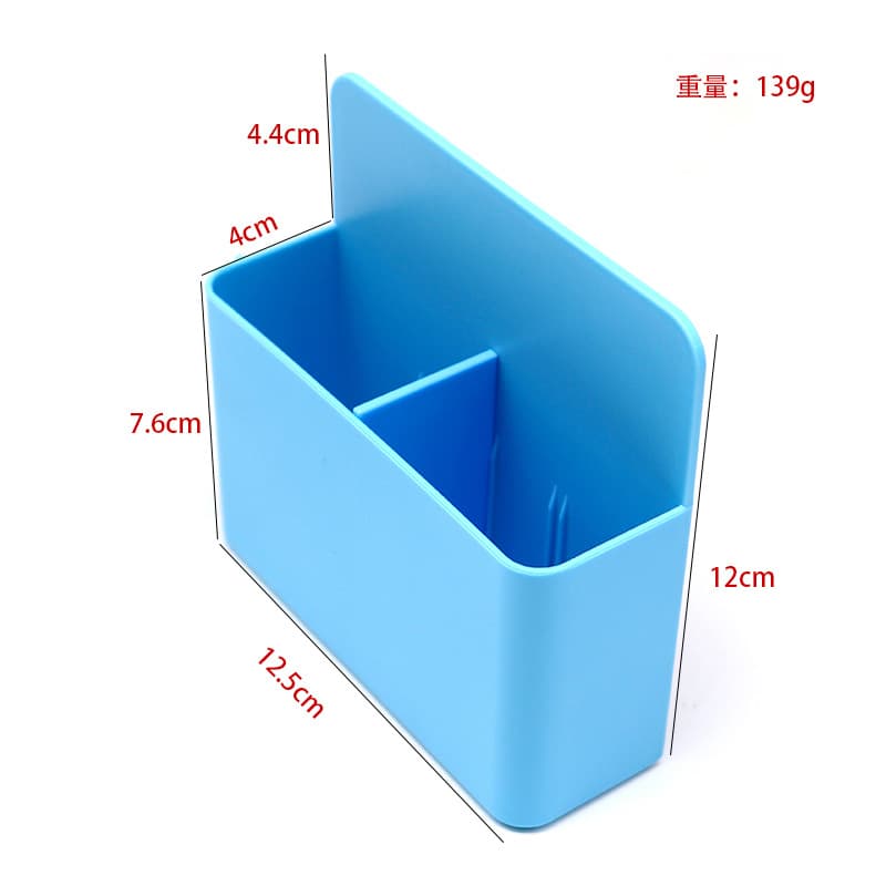 Custom Manufacturer Chalkboard Eraser Storage Box Magnetic Whiteboard Blackboard Pen Holder Plastic Multifunctional Pen Organizer