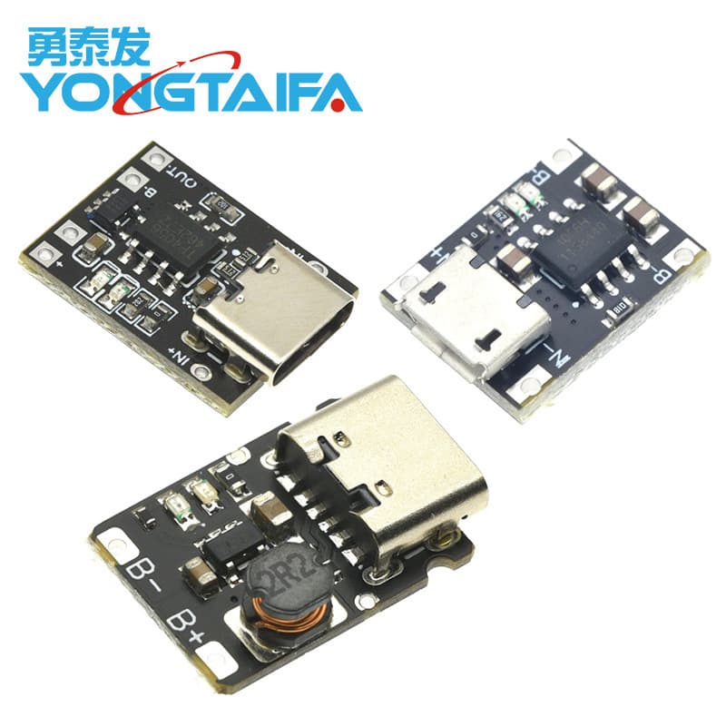Ultra Small Ternary Lithium Battery Charging Board 1A 3.7V 4.2V Charger Module Type-C Interface with Protection Board