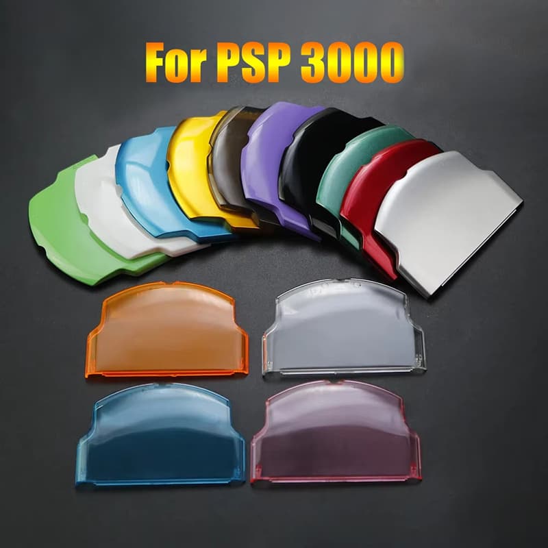 Suitable for PSP3000 host battery back cover PC hard shell PSP battery compartment cover back shell repair accessories