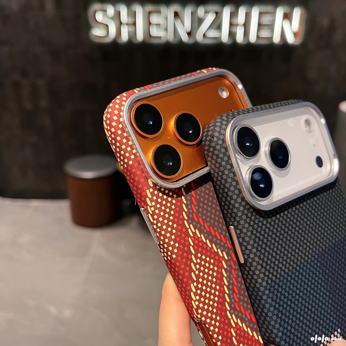 iPhone 18 PRO MAX Premium Kevlar Magnetic Phone Case Compatible with Apple 17 Full Coverage Drop Protection Hard Case 16