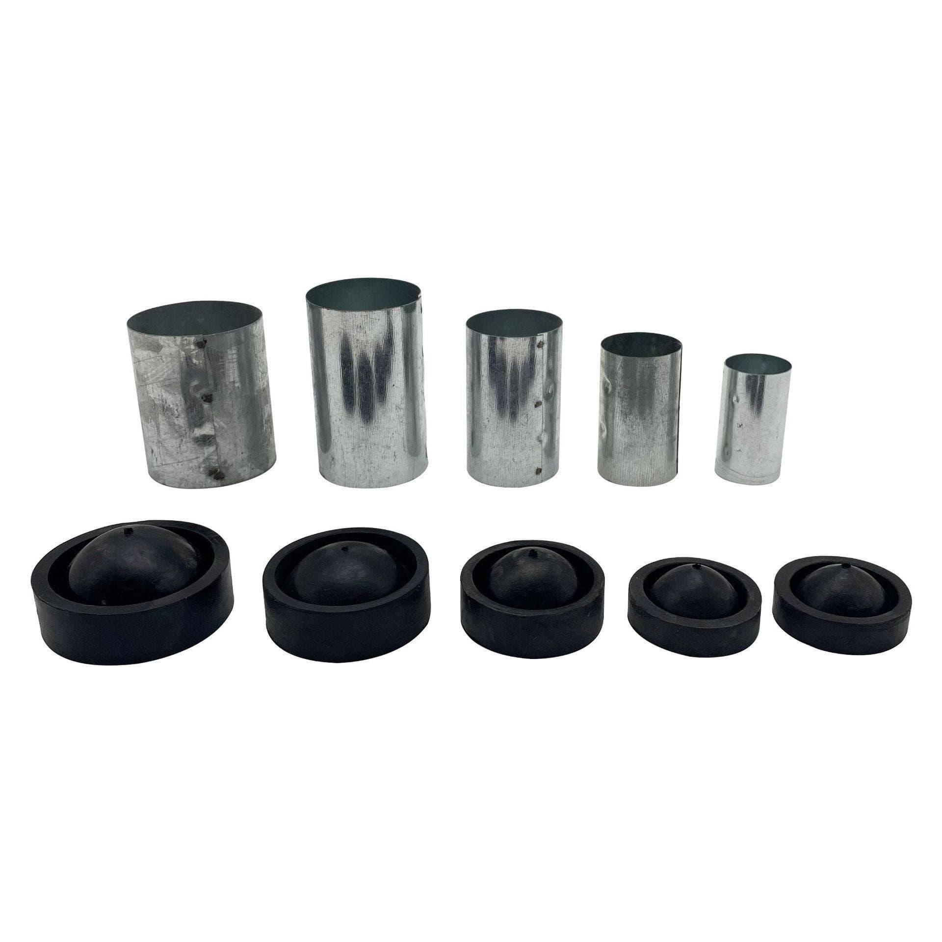 Rubber base plaster mold accessories/jewelry plaster mold casting raw materials/outer iron shell rubber base gold striking tools