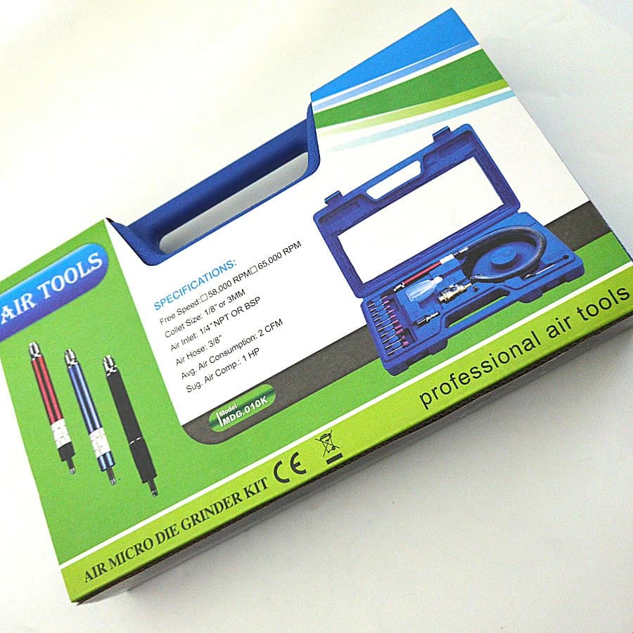 AT-010K air grinding pen set, pneumatic grinder, engraving grinder, mold polishing, small bee grinding pen