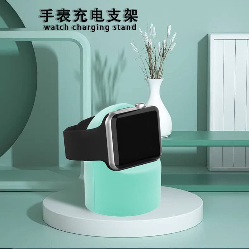 Amazon's best-selling silicone watch charging stand for iWatch, Apple's smart wireless charging watch stand.