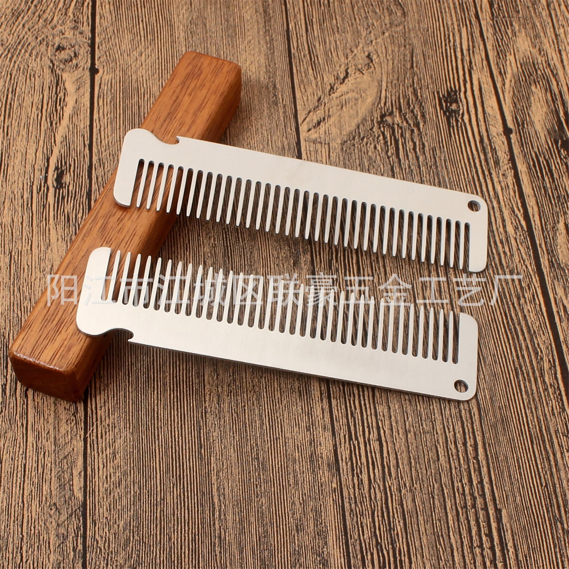 Stainless Steel Metal Comb Bottle Opener Creative Comb Barber Comb Bottle Opener Comb