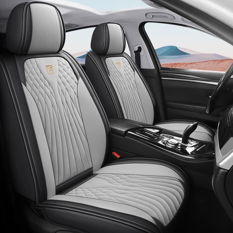 Cross-border Amazon Summer Car Seat Covers Full Set for Five Seats, Cushions, Four-Season Universal Leather Seat Covers