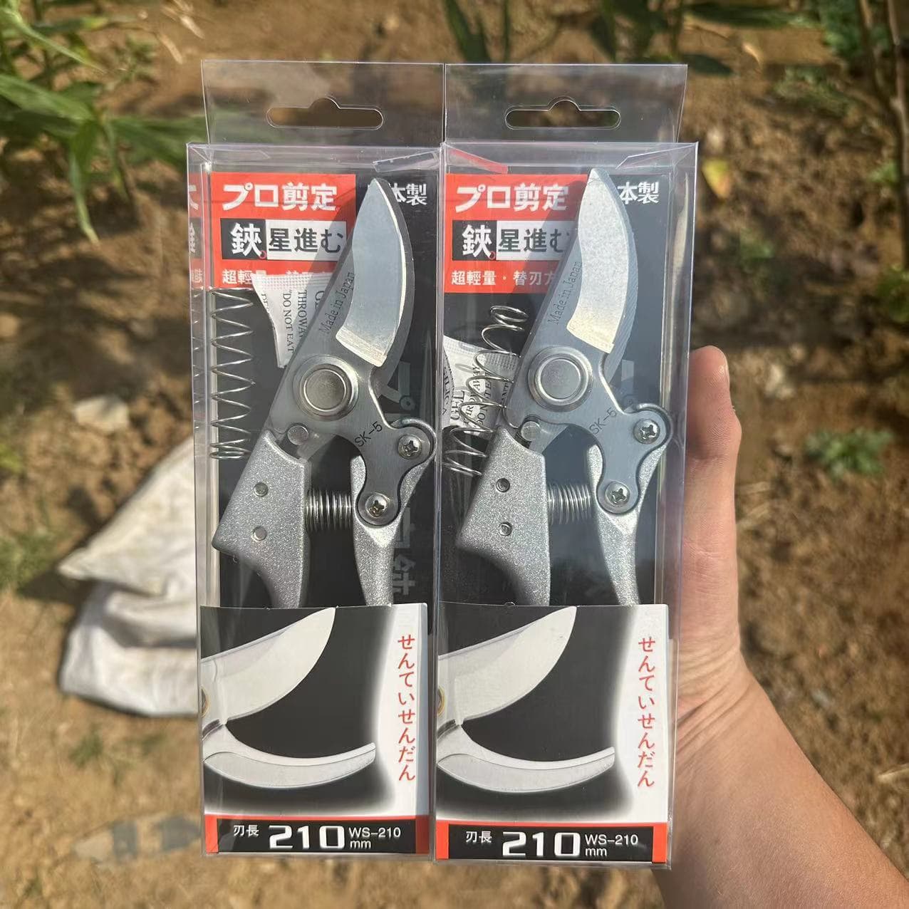 Factory direct sales of labor-saving fruit pruning shears SK5, heavy-duty shears, thick branch shears, garden shears, horticultural fruit pruning shears