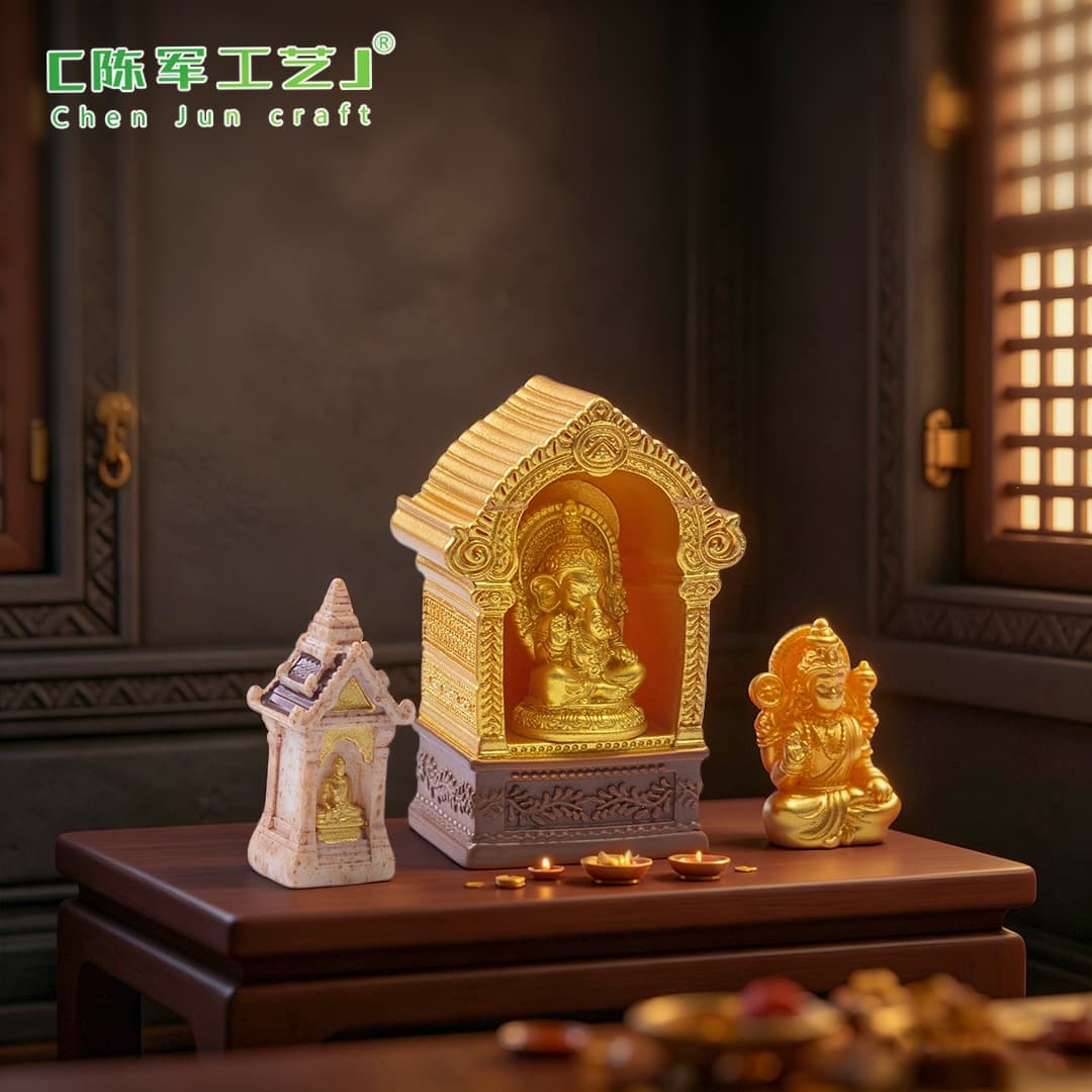 Micro landscape creative Indian shrine Ganesha doll cute DIY decoration accessories mini desktop small ornaments