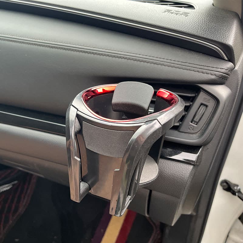 New Cup Holder Multi-Functional Car Beverage Holder Air Vent Compatible Phone Stand Ashtray Mount