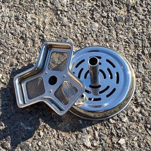 Cross-Border Trade No-Foil Hookah Bowl Heat Management Arabic Hookah Bar Coconut Charcoal Heat Management HOOKAH Water Pipe Accessories