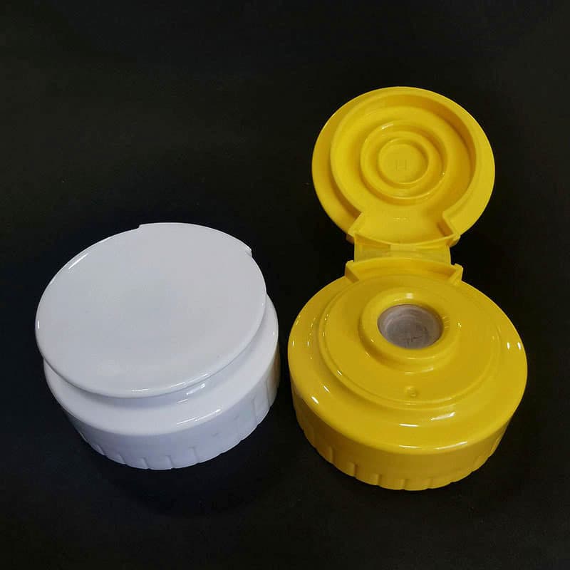 38-tooth squeeze bottle cap with silicone valve, honey cap, ketchup jam bottle cross valve metering cap, doctor cap