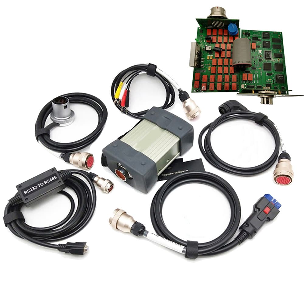 High quality green board MB STAR C3 Mercedes-Benz C3 diagnostic instrument OBD2 Mercedes-Benz car fault diagnosis instrument detector