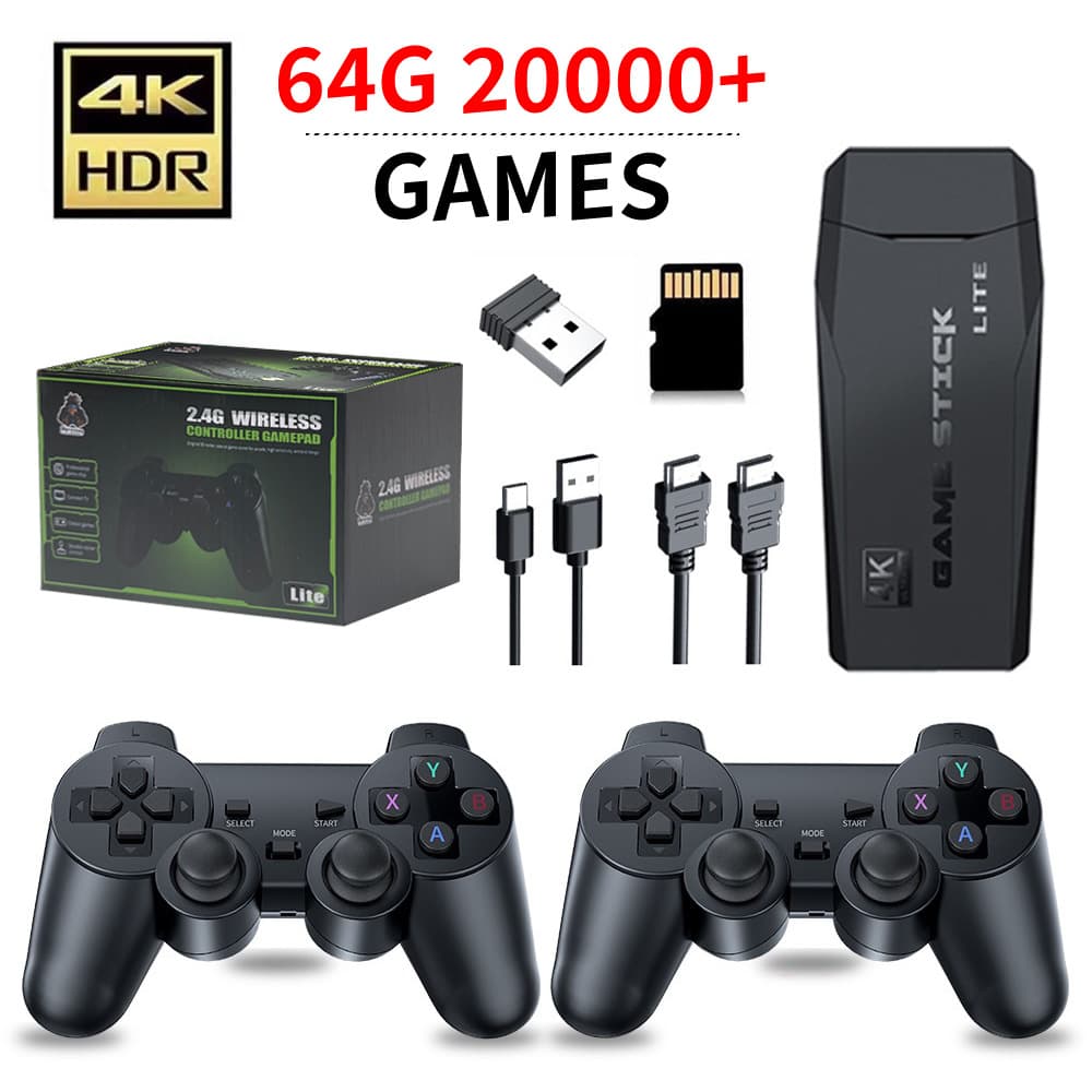 Retro Dual Handle Home Use TV Game Console High Definition Mini Game Controller M8 Vintage Gaming Console for Digital Computer