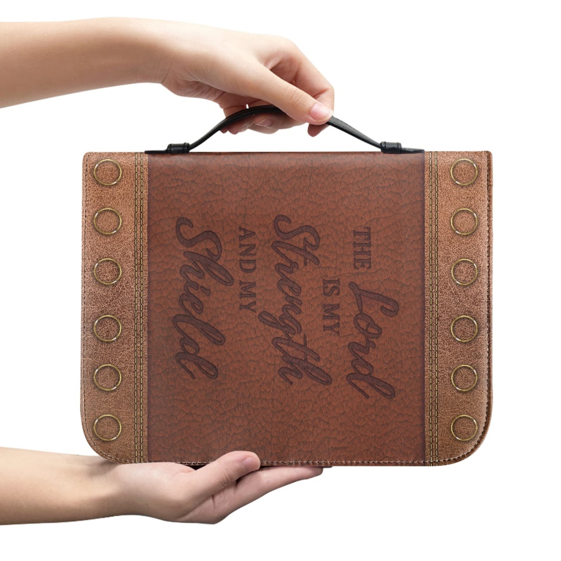 International Site New Hot-Selling Leather Tote Bag, Custom Print Hall Book Storage Bag, One-Piece Minimum Order