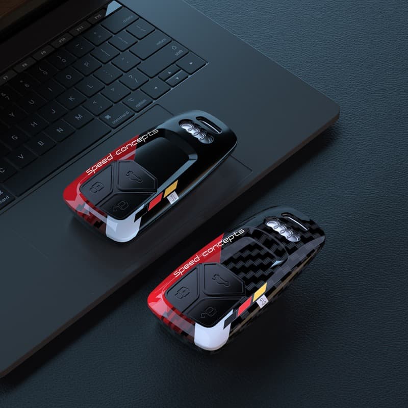 Audi A4L Car Key Case Q5L Cover / A5 / Q7 / S4 Protective Shell A6L Premium a4l Clip q3tt