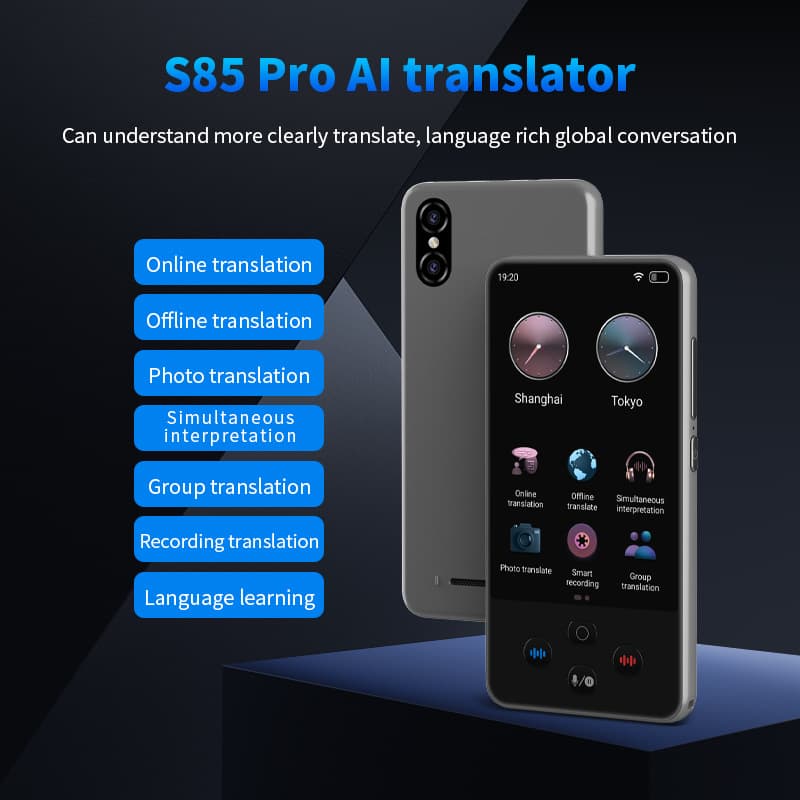 4.5-inch Large Screen Smart Translator Accurate Offline Translator 139 Boeleo Source Factory