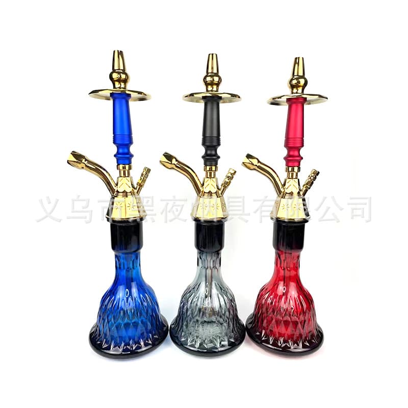 Large Single-Hose Premium Hookah Set for Home, Arabic Shisha Bar, KTV, and Lounge Use