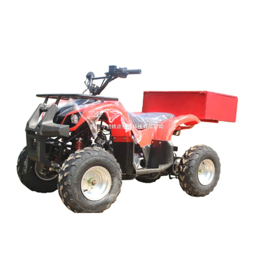 ATV 125cc 250CC 300CC Four-Wheel Off-Road Motorcycle with Bucket, All-Terrain Vehicle with Rear Cargo Box