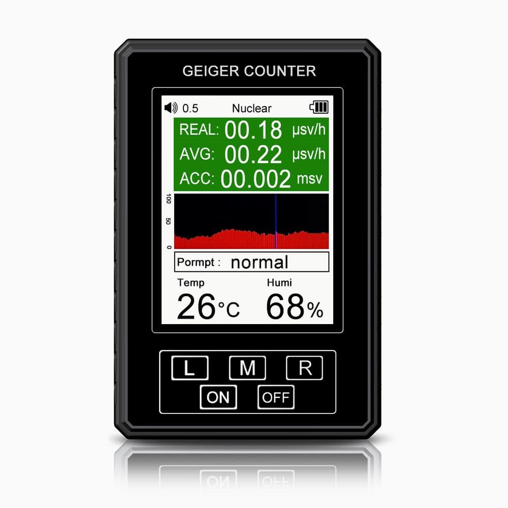 Factory wholesale nuclear radiation detector, ionizing radiation temperature and humidity counter BR-9B XR1 Pro.