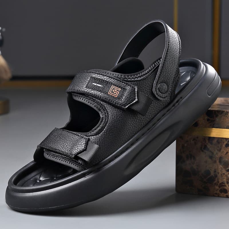 Spring and Summer New Handmade Sandals Lightweight Foam Sole Beach Shoes Casual Versatile Breathable Comfortable Sandals for Men