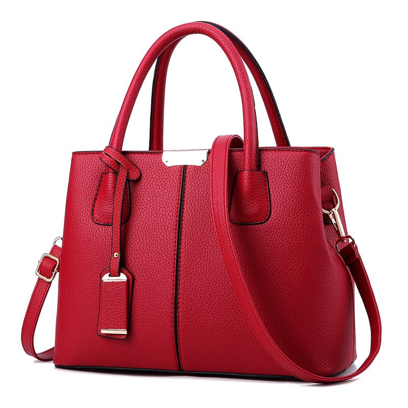 Cross-border Style Bag Patchwork Large Capacity Handbag Women's Solid Color Mother Bag Shoulder Bag Handbag Bags Drop Shipping