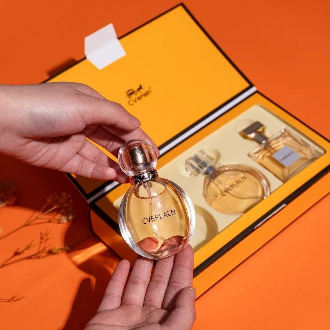 Cross-border CVerlaln Perfume Set Woody Fragrance Long-lasting Women's Perfume Gift Box Wholesale PERFUMES