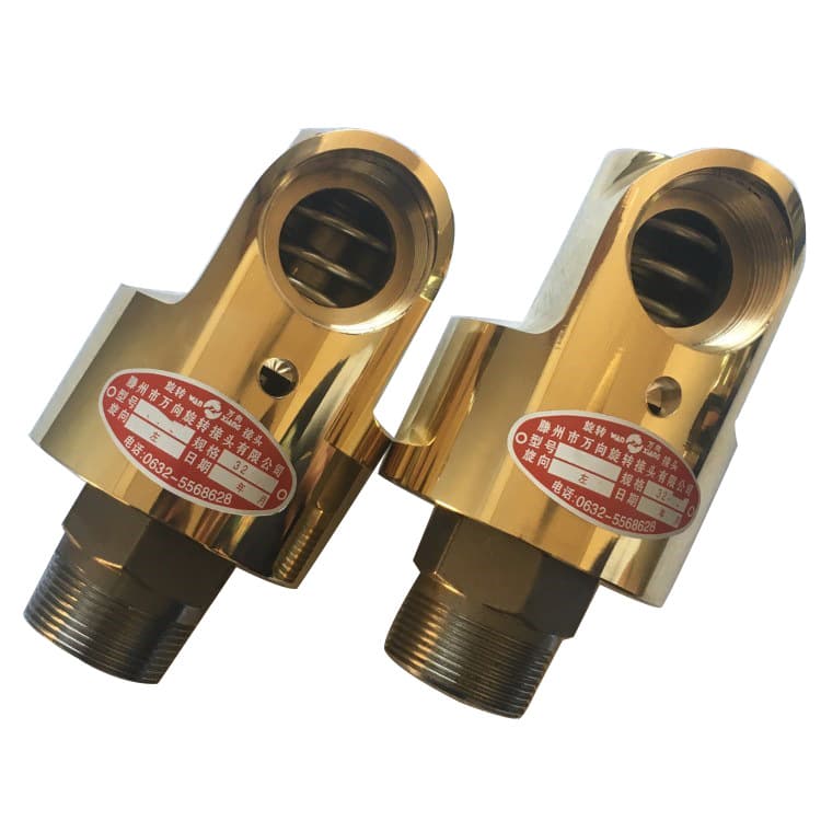 Manufacturer wholesale H-type brass rotary joint, cold water rotary joint, single channel rotary joint