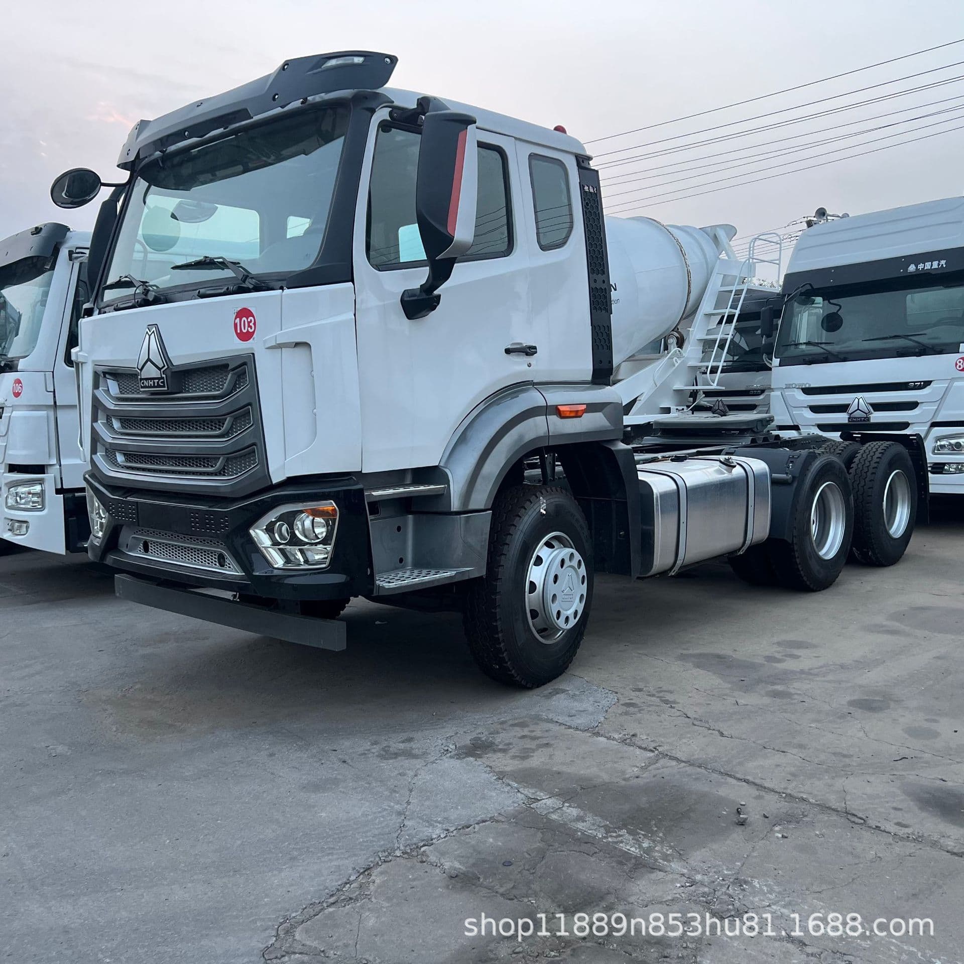 Available export Africa Sinotruk used 6X4 Haohan tractor available HOWO 371 high horsepower