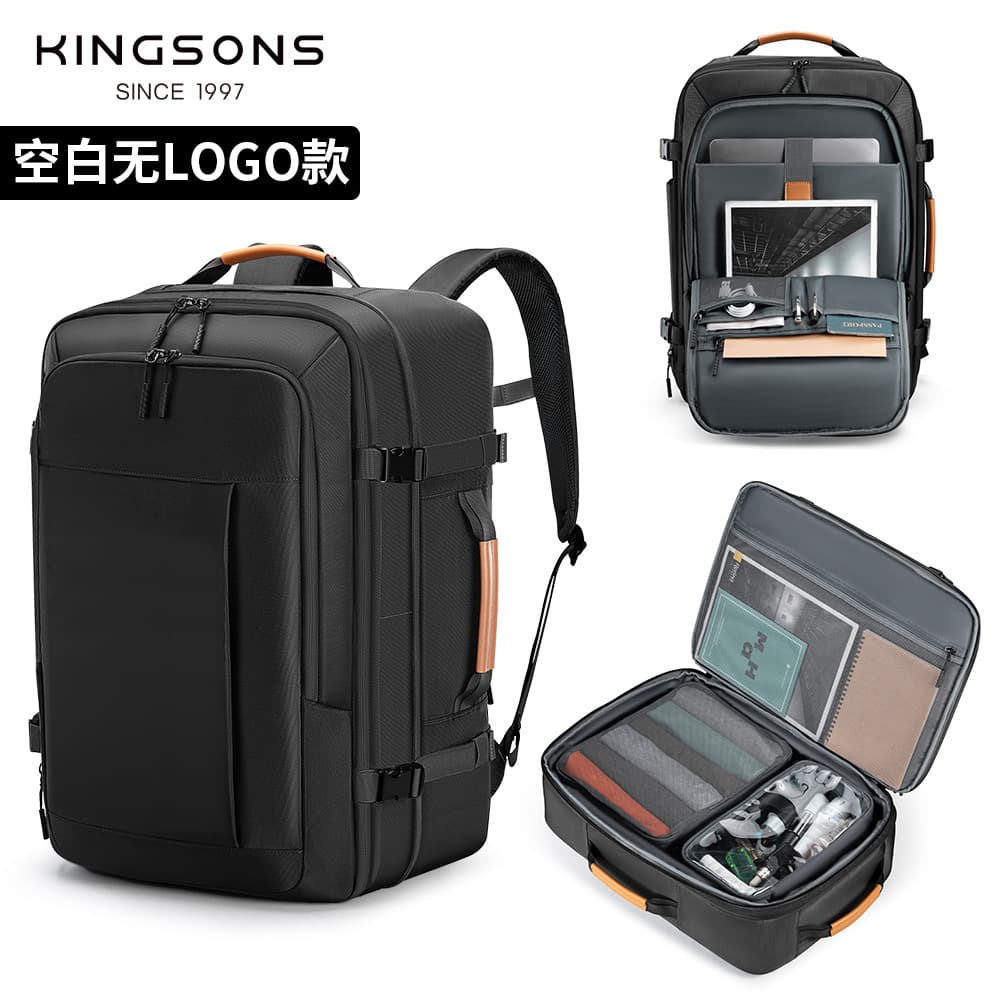 Custom travel bag, casual large-capacity business trip backpack, multifunctional cross-border backpack with clothing storage accessories
