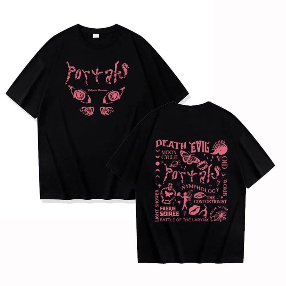 2025 Cross-border Trade AliExpress Melanie Martinez Portals New Album Women's T-Shirt Top