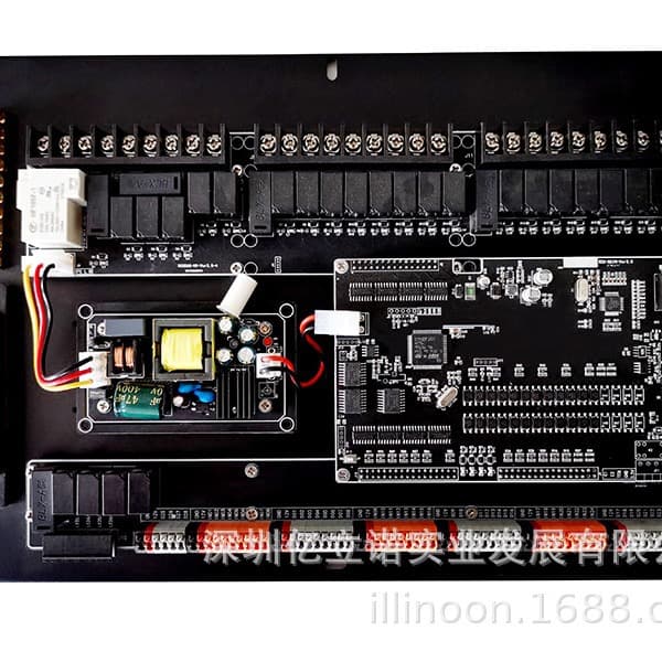 RCU560-17 Hotel Room Control Unit supporting lighting, curtains, air conditioning, fan coil units, and open protocol