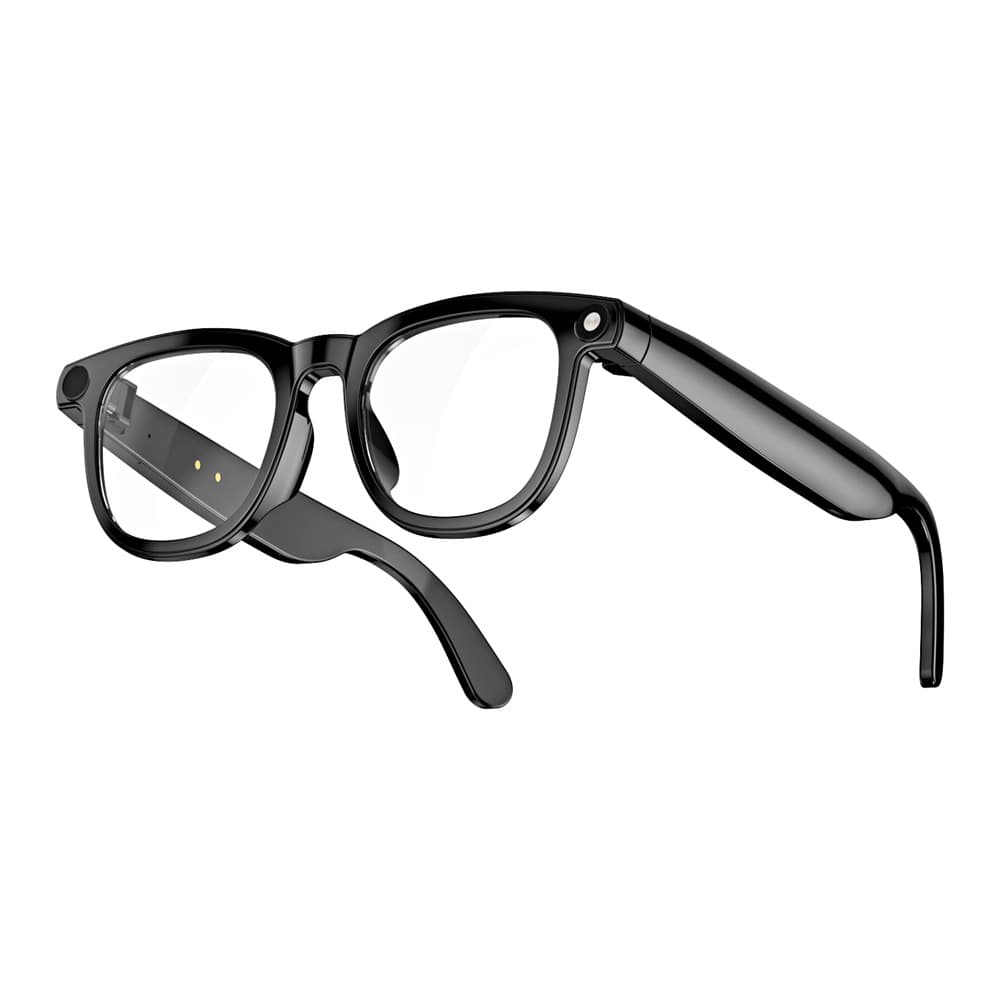 New cross-border JS-01 Pro AI smart glasses, 12MP photo and video recorder, outdoor smart