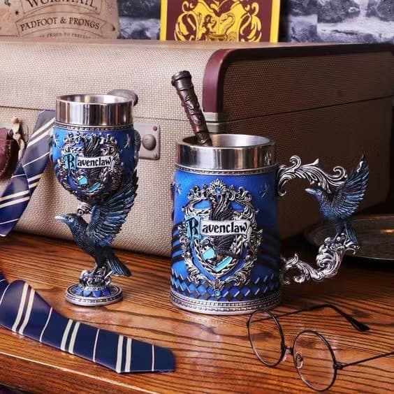 New Large Capacity Stainless Steel Harry Potter Mugs 3D Relief Vintage Unique Beer Cups Personality Drinking Utensils
