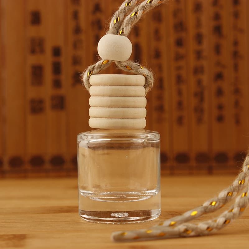 Car Perfume Hanging Ornament 8ML Cylindrical Scent Bottle Pendant Yiwu HD-9A