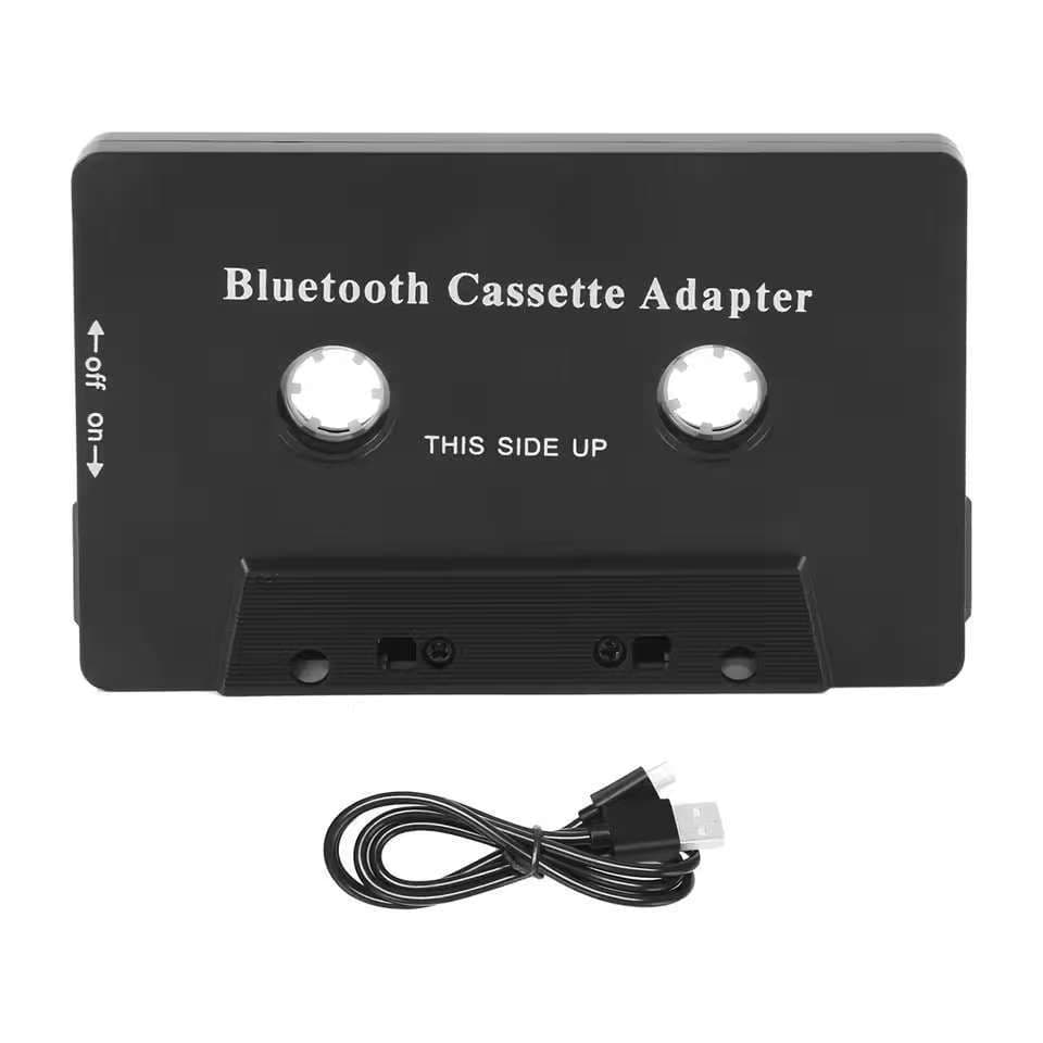 Car Bluetooth Cassette Tape MP3 Dual Channel Stereo Converter