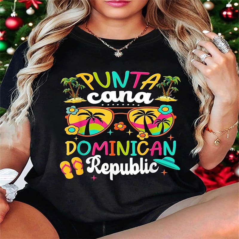 Cross-border Stock Women's Summer T-Shirt Printed Fashion Casual Cute Short Sleeve Round Neck Printed T-Shirt
