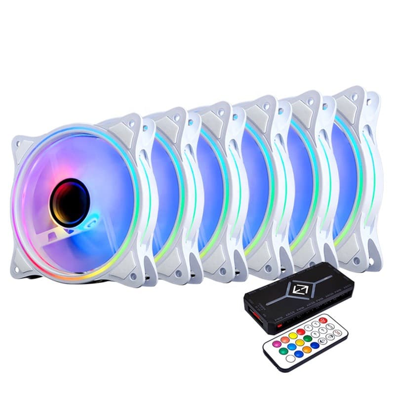 ARGB Fan Cooler Kit for PC 4 5 6 Fan Controller 12cm Silent 12cm Case Fan
