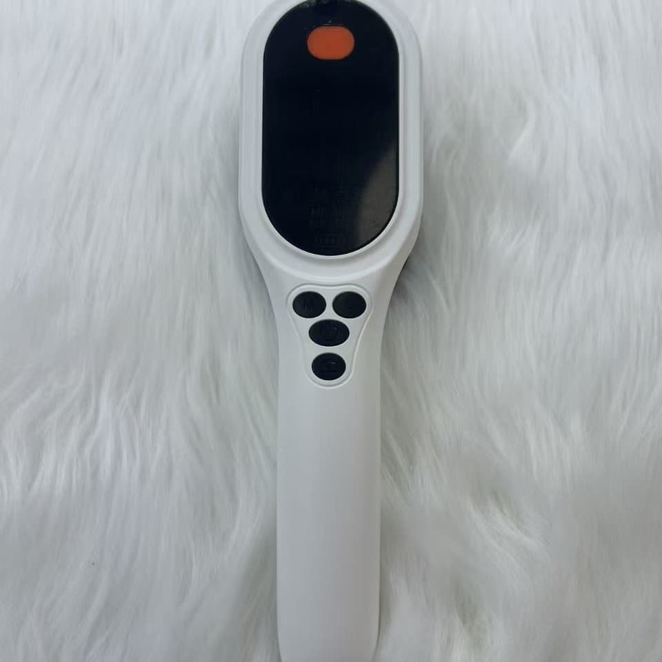 Electric Massage Visual Scalp Comb Head Massager Scalp Meridian Comb Light Therapy Comb Anti-Hair Loss Color Light Hair Care Straightening Comb