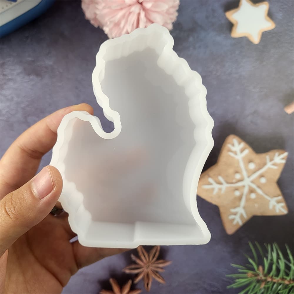 Z0164 Michigan Aromatherapy Mold Crystal Epoxy Silicone Mold DIY Decorative Silicone Mold
