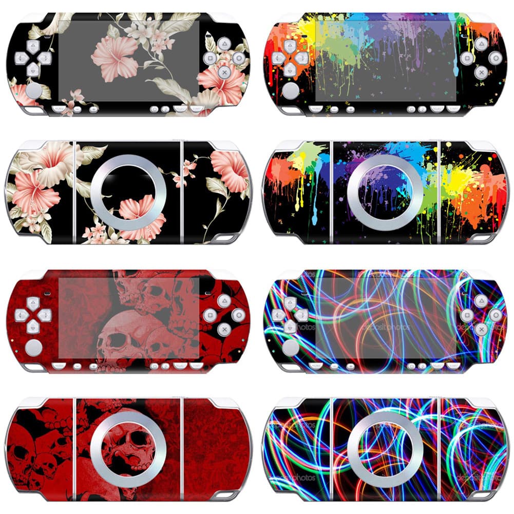 PSP 2000 Body Sticker PSP2000 Decal Skin Anime Cartoon Game Color Film