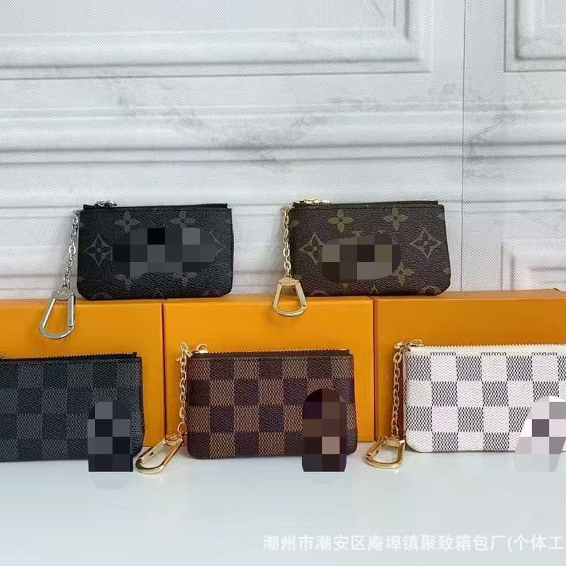 In Stock Wholesale Classic Key Bag Coin Purse Women's Hot-Selling Coin Bag High-End Thin Elegant Zipper Wallet