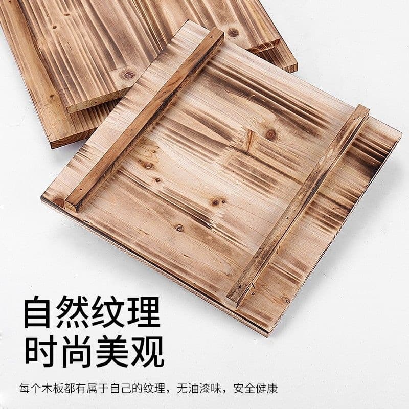 Tofu Wood Board Slices Solid Wood Heat-Insulation Board High-Temperature Resistant Alcohol Stove Surround Stove Anti-Scald Wood Mat Cheap Hard Board Heat-Insulation Pad