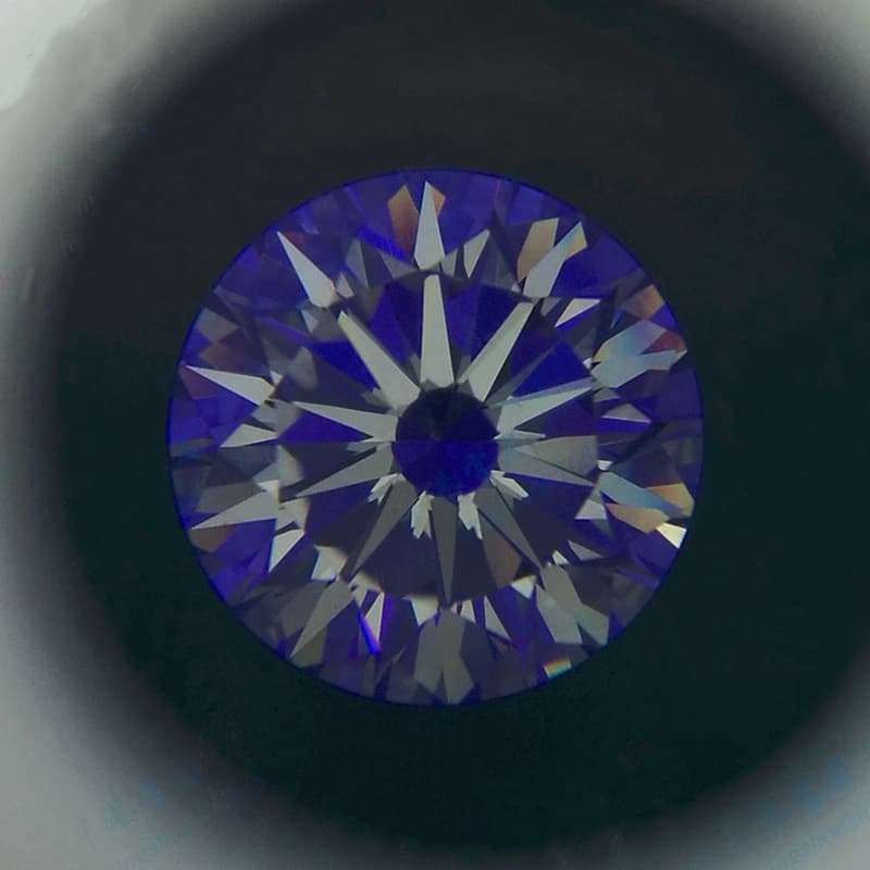 5A Round 10 Heart 10 Arrow White Zircon Loose Stone Sixteen Heart Sixteen Arrow Heart Arrow Stone CZ Gem In Stock Wholesale