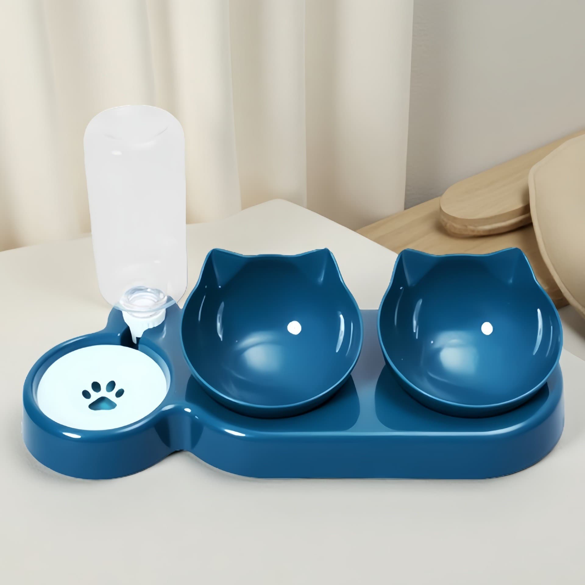 Source factory wholesale cat bowls, pet drinking water multi-purpose bowls, cat food utensils, pet rice bowls, cross-border popular pet bowls