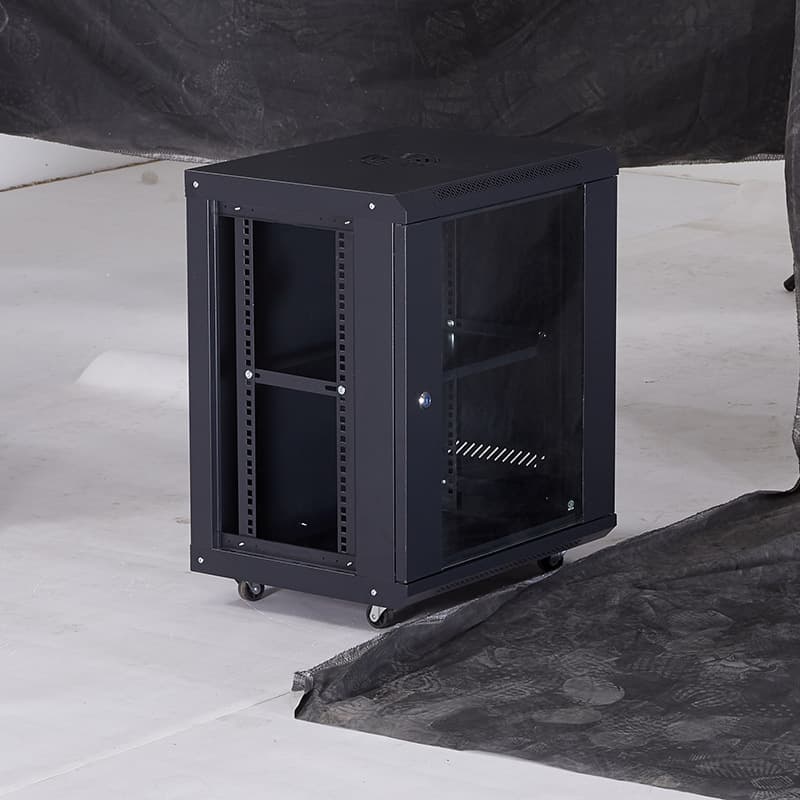 Network Cabinets 1m/1.2m/1.6m/2m for Switches and Servers, 12U/28U/42U Monitoring and Low-Voltage Enclosures