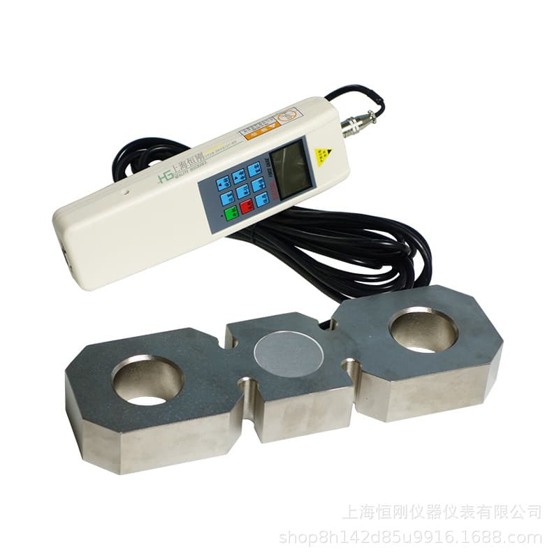 100 tons anchor cable plate ring digital dynamometer price Digital display plate ring tension meter Plate ring traction force dynamometer
