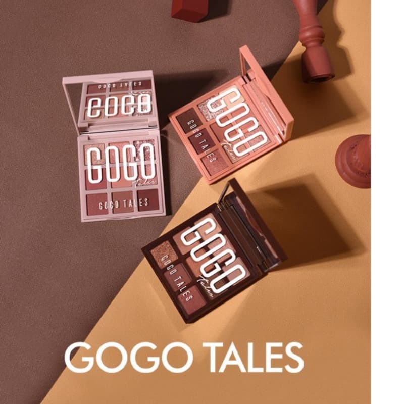 gogo tales Eyeshadow Mousse Velvet Eyeshadow Palette Earthy Tones Shimmer Eyeshadow Palette GT161